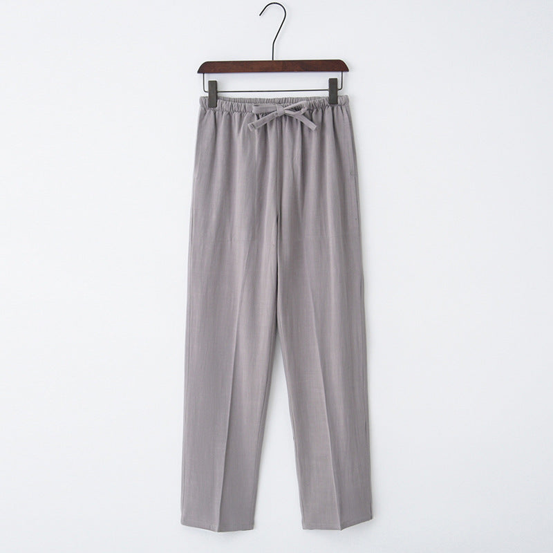 Pantaloni Lino Casual
