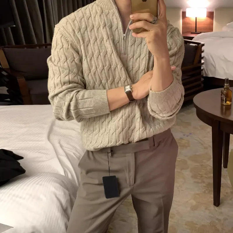 Pullover Quarter-zip