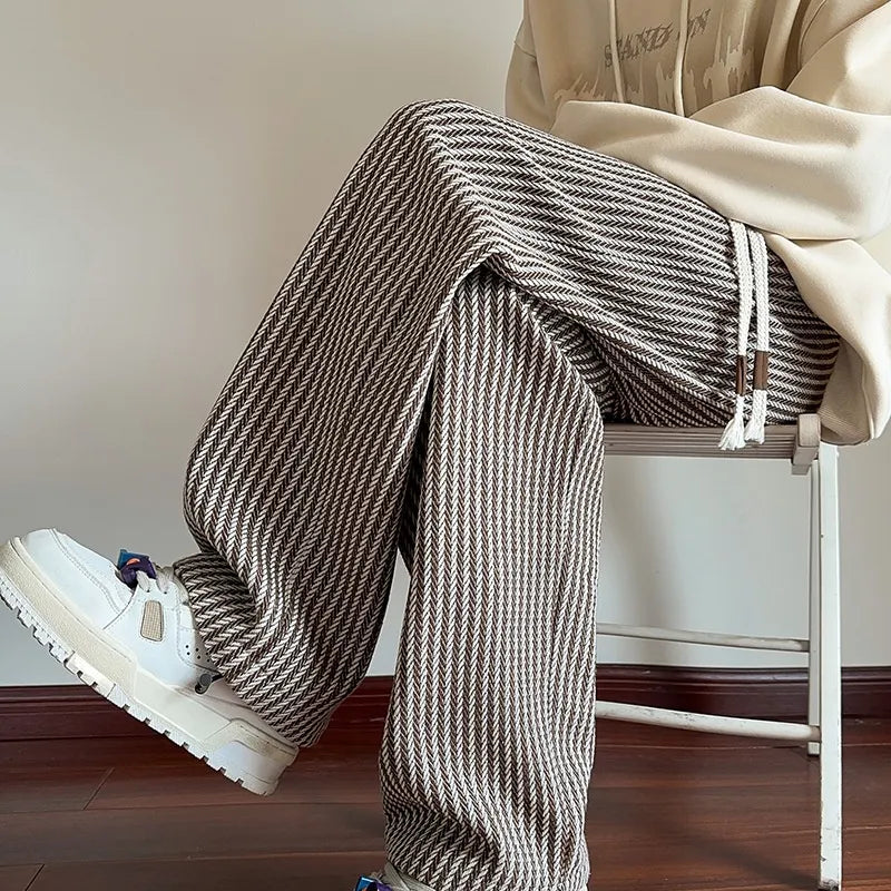 Pantaloni tuta a righe