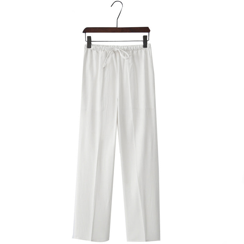 Pantaloni Lino Casual