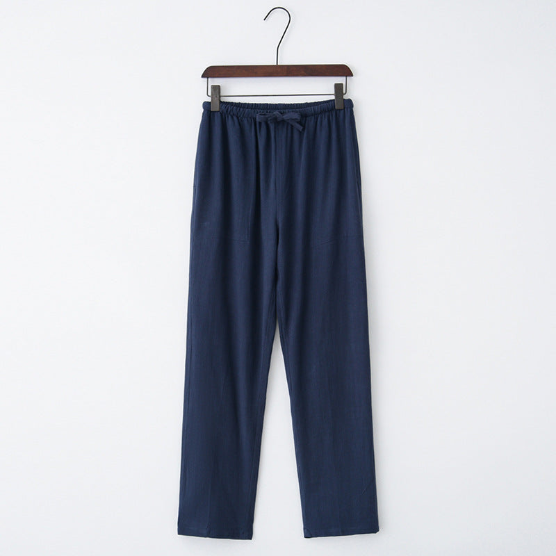 Pantaloni Lino Casual